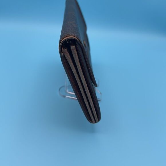 Louis Vuitton-Brown Monogram Portefeuille International Long Wallet - Picture 4 of 10